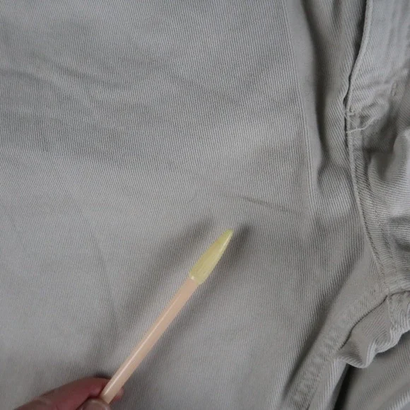 Vintage 90s Anchor Blue Mens Size 38x30 Baggy Jeans Denim Beige Skate Grunge - Picture 4 of 16